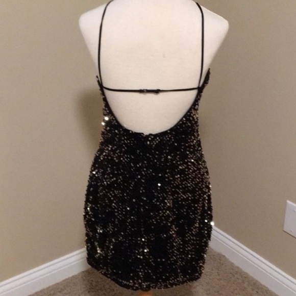 Sequin & Velvet Dress - Picture 5 of 5